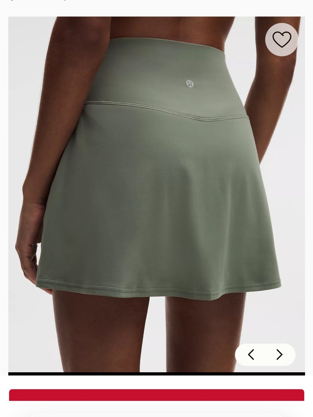 lululemon sz 8 Willow Leaf Align skirt soft comfy loungewear yoga athleisure